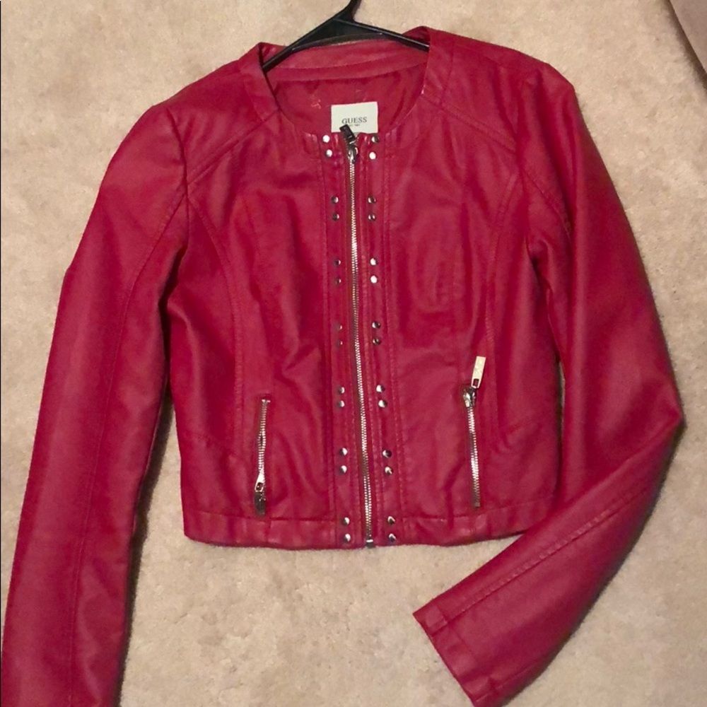 Leather jacket